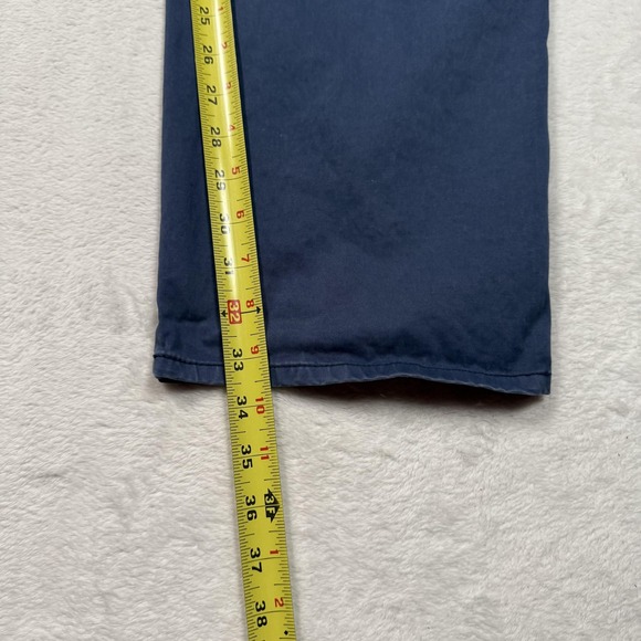 Peter Millar Pants Mens 40 Navy Blue Five Pocket Chino Golf Casual Flat Front - Picture 14 of 16